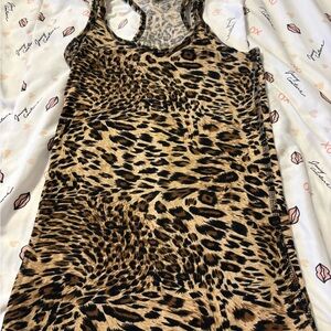 Leopard Print Tank Top